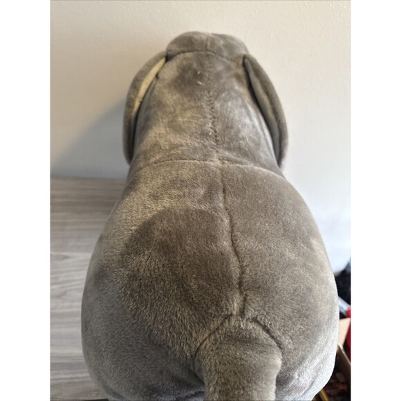 Melissa & Doug 36" Wide & 17" Tall Giant Lifelike Elephant Plush Stuffed Animal - Picture 8 of 10